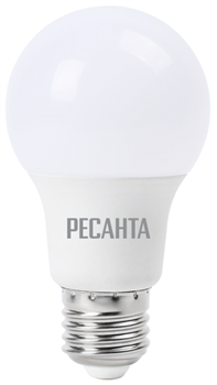 Лампа светодиодная Ресанта LL-R-A60-7W-230-3K-E27 - фото